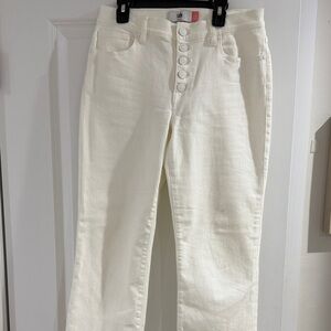 Women's Cream Jeans